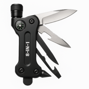 5. 8-in-1 Multifunctional Survival Tool