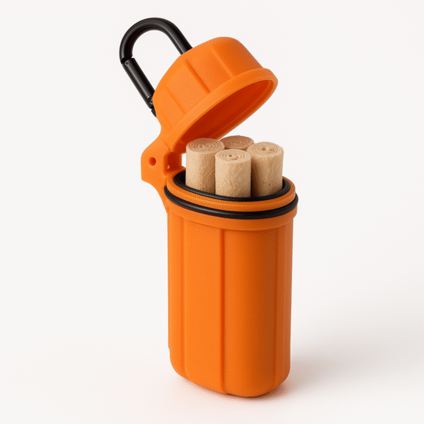 Mini Waterproof Firestarter Case
