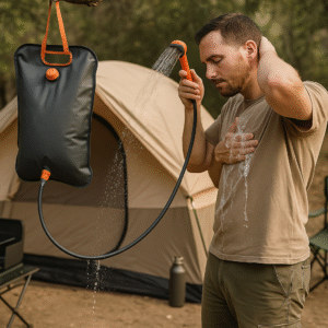24. Outdoor Portable Camping Shower