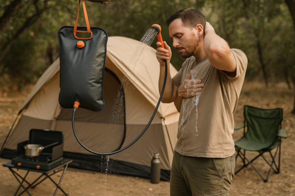 24. Outdoor Portable Camping Shower