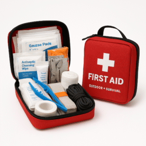 15. Outdoor Survival Gear First Aid Kit