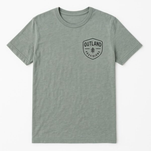 Outland Provisions Logo T-Shirt - Image 2
