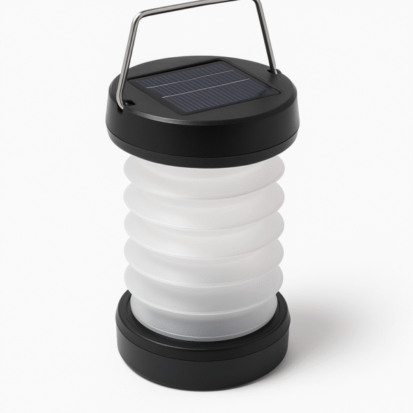 13. Solar Lantern Collapsible Camping Light