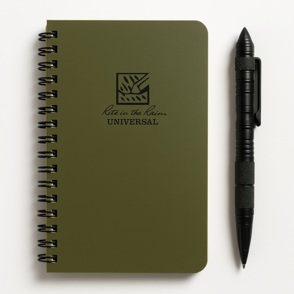 Tactical Notebook and Pen Set